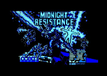 Midnight Resistance (UK) (1990) (Trainer) screen shot title
